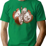 Steampunk Orange (Colour Option) T-Shirt for Men & Women, T-Shirts Graphic Tee - Green