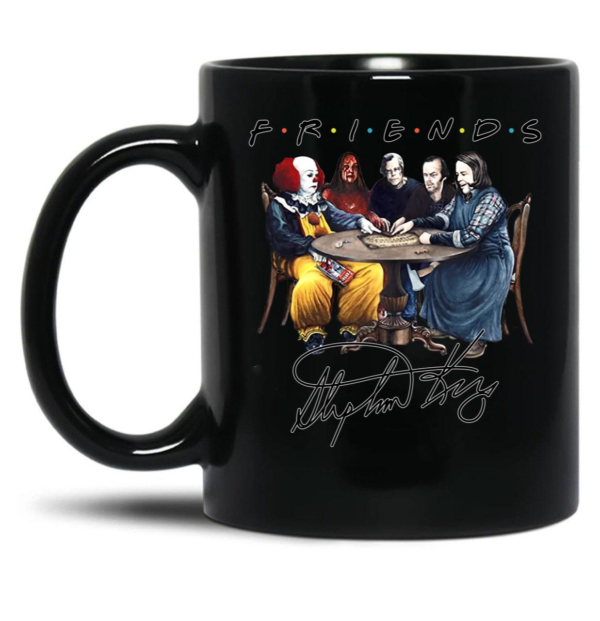 Stephen-King-Horror-Friends-Mug Essential Black Coffee Mug, Gift Coffee Mug