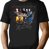 Stephen-King-Horror-Friends-Shirt Essential Premium Heavyweight Cotton T-Shirt - Black