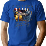Stephen-King-Horror-Friends-Shirt Essential Premium Heavyweight Cotton T-Shirt - Blue