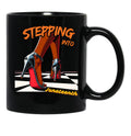 Stepping Into Juneteenth Like My Ancestors Black Coffee Mug - Black