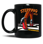 Stepping Into Juneteenth Like My Ancestors Black Coffee Mug