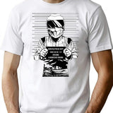 Stig Under Arrest T-Shirt for Men & Women, T-Shirts Graphic Tee - White