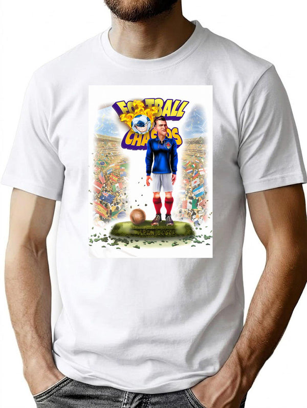 Stjepan Bobek Football Legend T-Shirt for Men & Women, T-Shirts Graphic Tee - White
