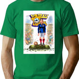 Stjepan Bobek Football Legend T-Shirt for Men & Women, T-Shirts Graphic Tee - Green