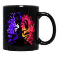 Stolas And Blitzo Inner Desires - Helluva Boss Black Coffee Mug, Gift Coffee Mug - Black