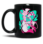 Stolas And Blitzo Valentines - Helluva Boss Black Coffee Mug, Gift Coffee Mug
