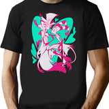 Stolas And Blitzo Valentines - Helluva Boss Premium Heavyweight Cotton T-Shirt - Black