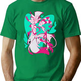 Stolas And Blitzo Valentines - Helluva Boss Premium Heavyweight Cotton T-Shirt - Green