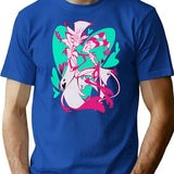 Stolas And Blitzo Valentines - Helluva Boss Premium Heavyweight Cotton T-Shirt - Blue