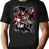 Stolas Demon Design - Helluva Boss Essential Premium Heavyweight Cotton T-Shirt - Black