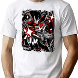 Stolas Demon Design - Helluva Boss Essential Premium Heavyweight Cotton T-Shirt - White