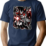 Stolas Demon Design - Helluva Boss Essential Premium Heavyweight Cotton T-Shirt - Navy