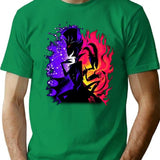 Stolas and Blitzo Inner Desires - Helluva Boss Photographic Print Premium Heavyweight Cotton T-Shirt - Green