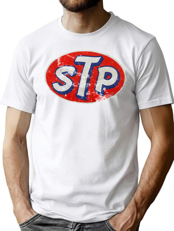Stp T-Shirt for Men & Women, T-Shirts Graphic Tee - White