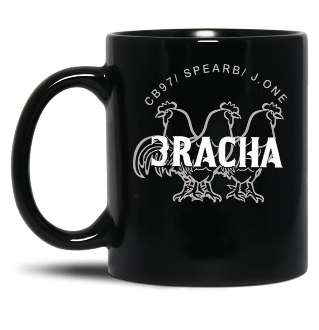 Stray Kids 3RACHA Stray Kids Bang Chan Black Coffee Mug, Gift Coffee Mug