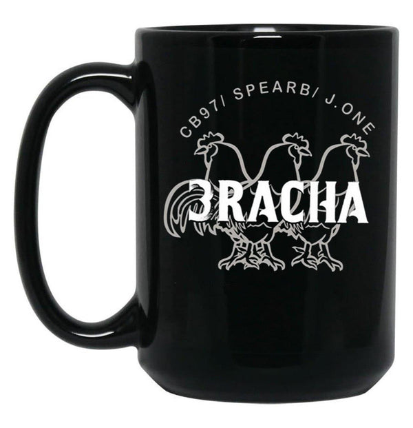 Stray Kids 3RACHA Stray Kids Bang Chan Black Coffee Mug, Gift Coffee Mug - Black