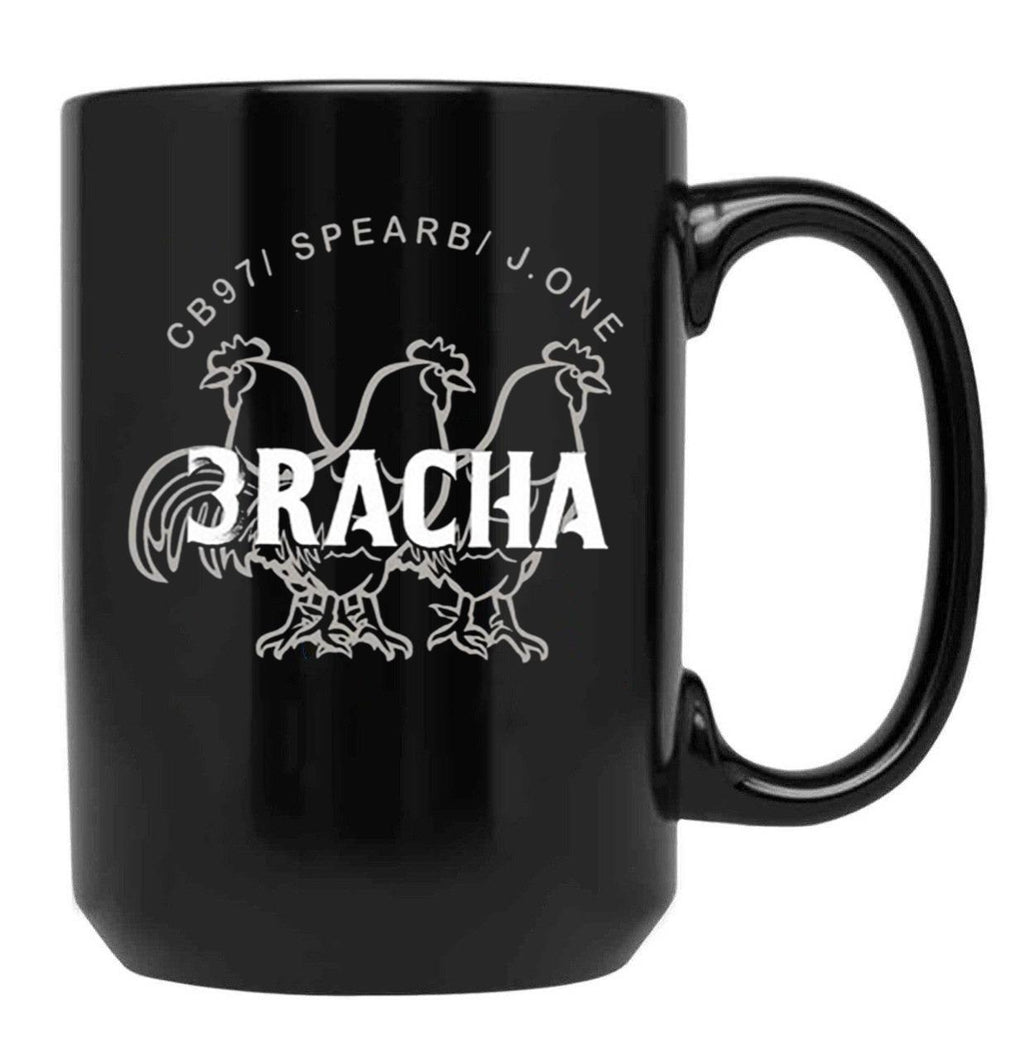 Stray Kids 3RACHA Stray Kids Bang Chan Black Coffee Mug, Gift Coffee Mug