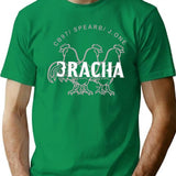 Stray Kids 3RACHA Stray Kids Bang Chan Shirt Premium Heavyweight Cotton T-Shirt - Green