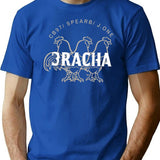 Stray Kids 3RACHA Stray Kids Bang Chan Shirt Premium Heavyweight Cotton T-Shirt - Blue