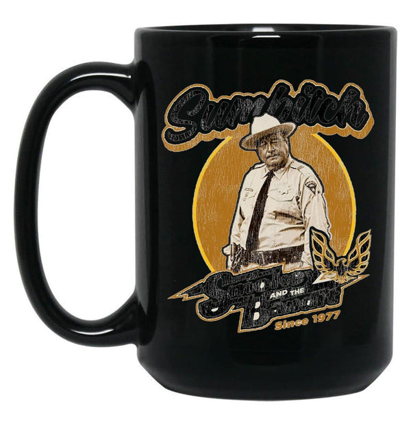 Sumbitch Worn LTS Black Coffee Mug, Gift Coffee Mug - Black