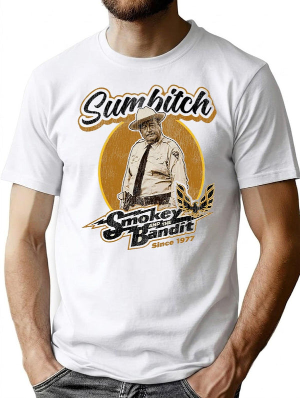 Sumbitch Worn LTS Premium Heavyweight Cotton T-Shirt - White