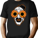 Sunflower Sunglasses Horror Clown Movie Art Terrifier 2 T-Shirt for Men & Women, T-Shirts Graphic Tee - Black