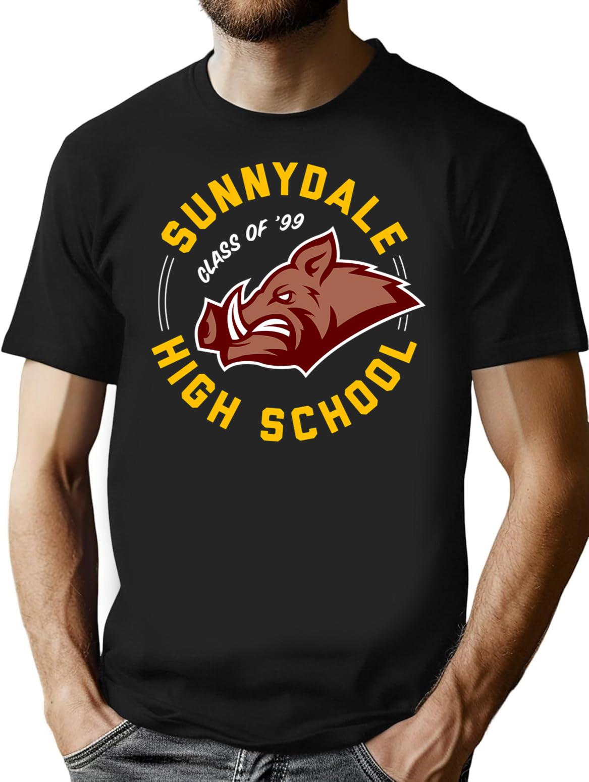 Sunnydale High School - Buffy T-Shirt for Men & Women, T-Shirts Graphic Tee - Black