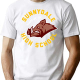 Sunnydale High School - Buffy T-Shirt for Men & Women, T-Shirts Graphic Tee - White