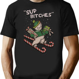 Sup T-Shirt for Men & Women, T-Shirts Graphic Tee - Black