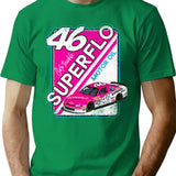 Superflo Racing T-Shirt for Men & Women, T-Shirts Graphic Tee - Green
