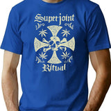 Superjoint Ritual 1993 Premium Heavyweight Cotton T-Shirt - Blue