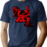 Support Your Local Art-Ist T-Shirt for Men & Women, T-Shirts Graphic Tee - Navy