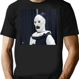 Surprised Art T-Shirt for Men & Women, T-Shirts Graphic Tee - Black