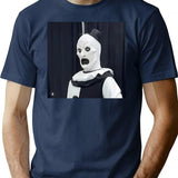 Surprised Art T-Shirt for Men & Women, T-Shirts Graphic Tee - Navy