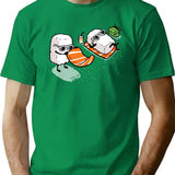 Sushi T-Shirt for Men & Women, T-Shirts Graphic Tee - Green