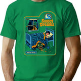 Sweet Dreams T-Shirt for Men & Women, T-Shirts Graphic Tee - Green