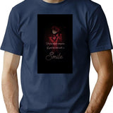hazbin Hotel Essential Premium Heavyweight Cotton T-Shirt - Navy