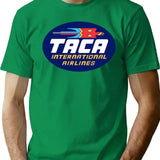 Taca Airlines Logo (1966-1998) T-Shirt for Men & Women, T-Shirts Graphic Tee - Green