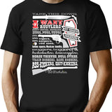 Take This Down. I Want... (Blazing Saddles) Premium Heavyweight Cotton T-Shirt - Black