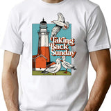 Taking Back Sunday T-Shirt for Men & Women, T-Shirts Graphic Tee - White