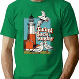 Taking Back Sunday T-Shirt for Men & Women, T-Shirts Graphic Tee - Green