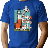Taking Back Sunday T-Shirt for Men & Women, T-Shirts Graphic Tee - Blue