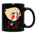 Taking Notes Lucifer Black Coffee Mug, Gift Coffee Mug - Black