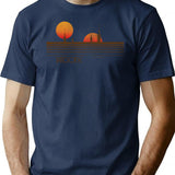 Tatooine T-Shirt for Men & Women, T-Shirts Graphic Tee - Navy