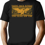 Tbs Gold Eagle T-Shirt for Men & Women, T-Shirts Graphic Tee - Black