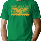 Tbs Gold Eagle T-Shirt for Men & Women, T-Shirts Graphic Tee - Green
