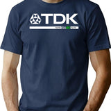 Tdk Sa-90 Cassette Logo T-Shirt for Men & Women, T-Shirts Graphic Tee - Navy