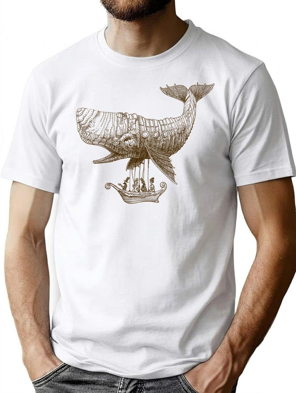 Tea At 2000 Feet T-Shirt for Men & Women, T-Shirts Graphic Tee - White