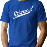 Team Science T-Shirt for Men & Women, T-Shirts Graphic Tee - Blue